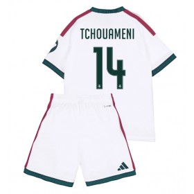 Real Madrid Aurelien Tchouameni #14 Hjemme skjorte til barn 2026-27 Kortermet (+ korte bukser)